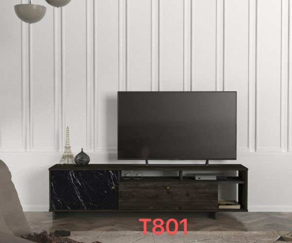 TABLE TELEVISEUR ARTEM GRIS T801