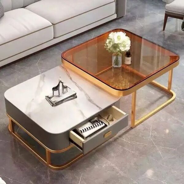 Table basse double