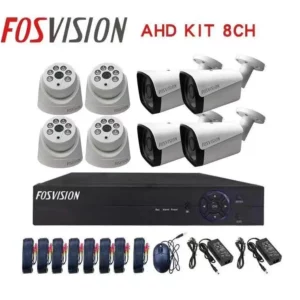 Kit vidéo surveillance FOSVISION AHD 8 caméras RS-CCTVKIT8